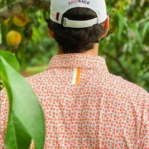 The Absolute Peach Rhoback Mens Polo